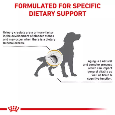 Product Royal Canin Veterinary Diet Multifunction Adult Dry Dog Food - Urinary SO + Aging 7+