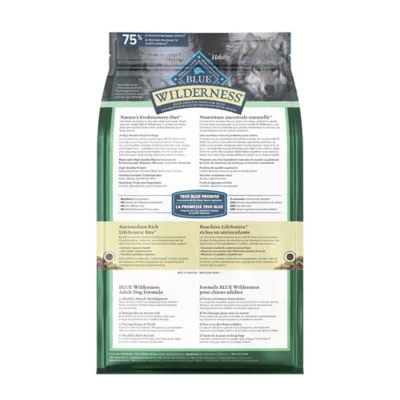 Product Blue Buffalo® Wilderness™ Adult Dry Dog Food - Natural, High Protein, Wholesome Grains, Duck