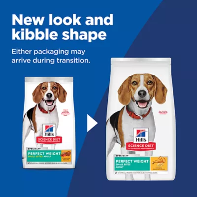 Product Hill's Science Diet Perfect Weight Small Bites Adult Dry Dog Food - Chicken