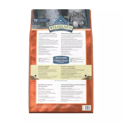 Product Blue Buffalo® Wilderness™ Large Breed Adult Dry Dog Food - Natural, High Protein, Chicken