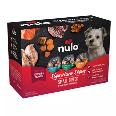 Product Nulo Signature Stews All Life Stage Wet Dog Food - 2.8 Oz., 12 Count, Variety Pack