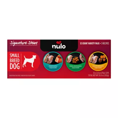 Product Nulo Signature Stews All Life Stage Wet Dog Food - 2.8 Oz., 12 Count, Variety Pack
