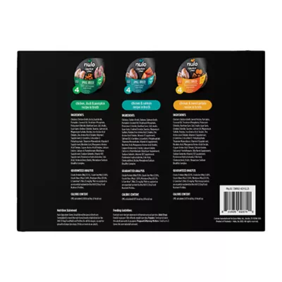 Product Nulo Signature Stews All Life Stage Wet Dog Food - 2.8 Oz., 12 Count, Variety Pack
