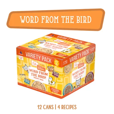 Product Cats in the Kitchen Originals Word From The Bird! Wet Cat Food - Variety Pack, 12ct