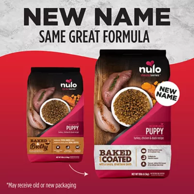 Product Nulo MedalSeries Baked & Coated Puppy Dry Dog Food - Turkey, Chicken & Duck