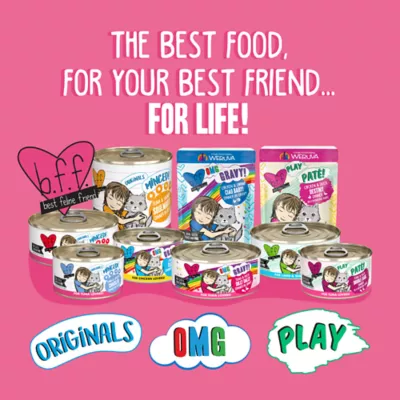 Product Weruva B.F.F. Originals Minced! For Tuna Lovers Wet Cat Food - Minced in Gelee, 5.5 OZ