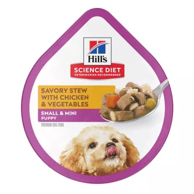 Product Hill's Science Diet Savory Stew Small & Mini Puppy Wet Dog Food - Chicken & Vegetables, 3.5 oz