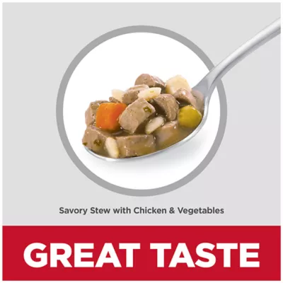 Product Hill's Science Diet Savory Stew Small & Mini Puppy Wet Dog Food - Chicken & Vegetables, 3.5 oz
