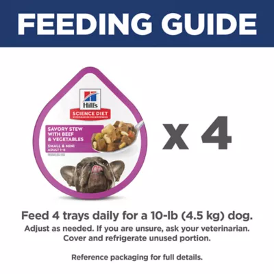 Product Hill's Science Diet Savory Stew Small & Mini Adult Wet Dog Food - 3.5 oz
