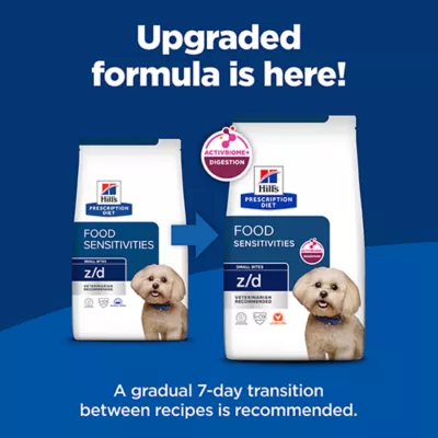 Product Hill's Prescription Diet z/d Small Breed Bites Adult Dry Dog Food - Food Sensitivities, Chicken