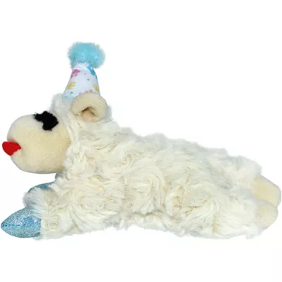 Product Multipet® Birthday Lamb Chop Dog Toy, 6"