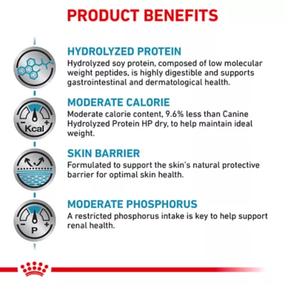Product Royal Canin® Veterinary Diet Canine Hydrolyzed Protein Moderate Calorie Adult Dry Dog Food