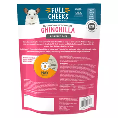 Product Full Cheeks™ Chinchilla Pelleted Food