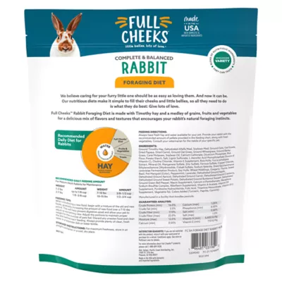Product Full Cheeks™ Rabbit Foraging Food