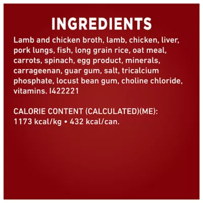 Product Purina ONE +Plus Classic Wet Puppy Food - Lamb & Long Grain Rice Entrée, 368 g