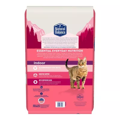 Product Natural Balance Original Ultra Indoor Adult Cat Dry Food - Chicken & Salmon