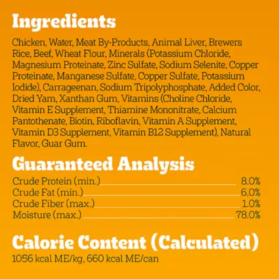 Product Pedigree Chopped Ground Dinner Adult Wet Dog Food - 22 Oz.