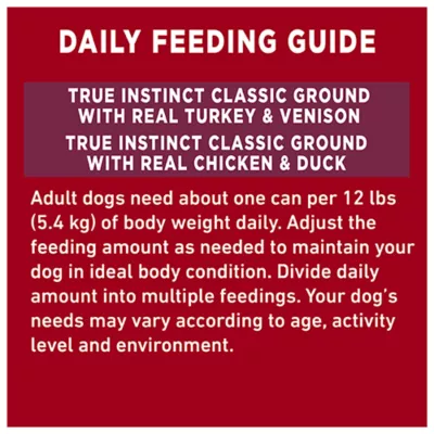 Product Purina ONE True Instinct Classic Ground Wet Dog Food - Turkey & Venison Variety Pack, 368 g x 6