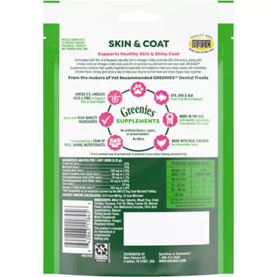 Product Greenies™ Skin & Coat Supplements - 40 Ct