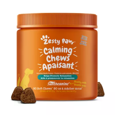 Product Zesty Paws Calming Chews, Dog Supplements -  Turkey Flavour, 90 count