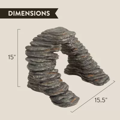 Product Thrive Stone Basking Platform Terrarium Ornament