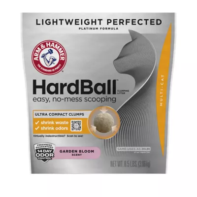 Product Arm & Hammer - Clumping Cat Litter, Lightweight Platinum, Multi-Cat, Garden Bloom