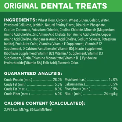 Product Greenies Regular Natural Adult Dog Dental Treats Variety Pack - Original, Minty & Blueberry