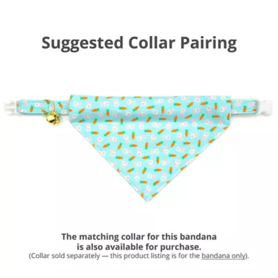 Product Made By Cleo Bandana- Blue Bunnies
