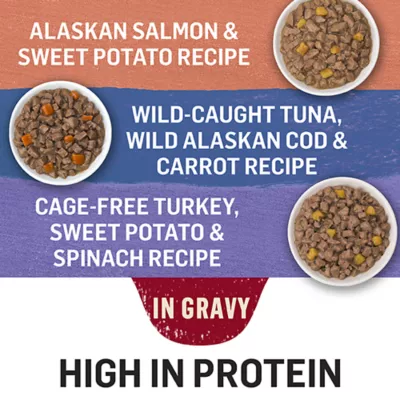 Product Beyond Wet Cat Food In Gravy Variety Pack, 85 g x 12