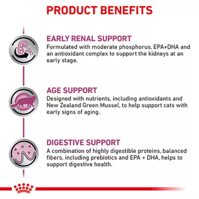 Product Royal Canin® Veterinary Diet Feline Early Consult Renal Support Adult Dry Cat Food