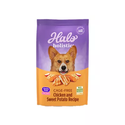 Product Halo Holistic Grain Free, Small Breed Adult Dry Dog Food - Chicken & Sweet Potato Recipe, 10 lb