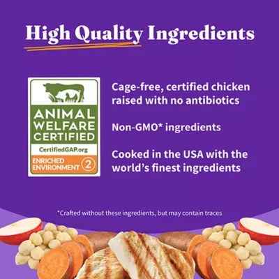 Product Halo Holistic Grain Free, Small Breed Adult Dry Dog Food - Chicken & Sweet Potato Recipe, 10 lb