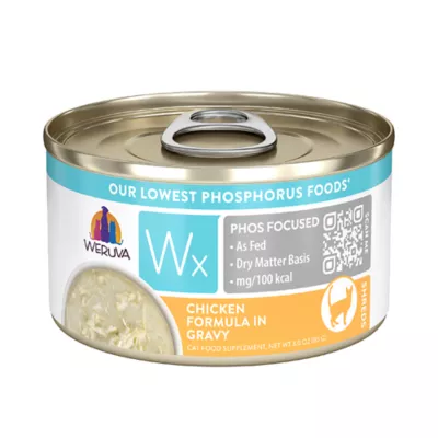 Product Weruva WX Wet Cat Food - Phos Focused, Shreds in Gravy, 3 OZ
