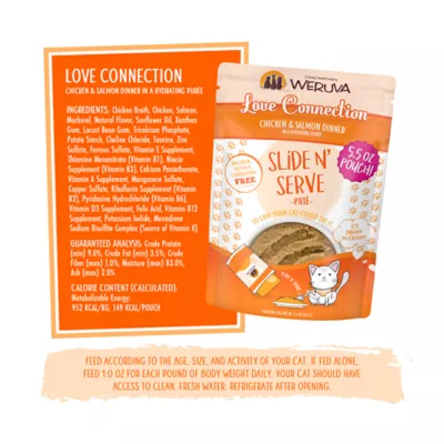 Product Weruva Slide N' Serve Wet Cat Food - Pate in Hydrating Puree, 5.5 OZ