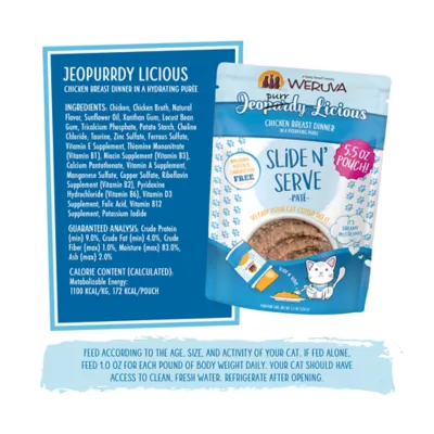 Product Weruva Slide N' Serve Wet Cat Food - Pate in Hydrating Puree, 5.5 OZ