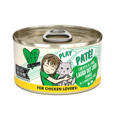 Product Weruva B.F.F. PLAY Pate! For Chicken Lovers Wet Cat Food - Pate in a Hydrating Puree, 2.8 OZ