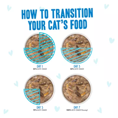 Product B.F.F. OMG Gravy! For Land & Sea Lovers Rainbow Road Wet Cat Food - Variety Pack, 12ct