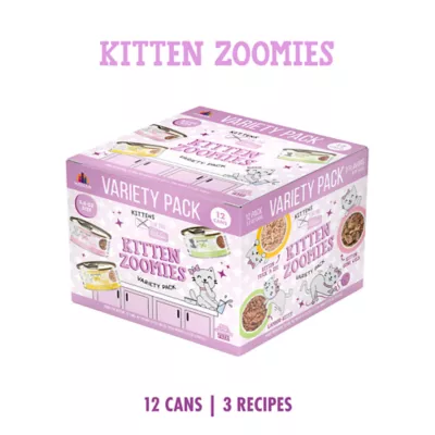 Product Cats in the Kitchen Kittens in the Kitchen Kitten Zoomies Wet Cat Food - Variety Pack, 12ct