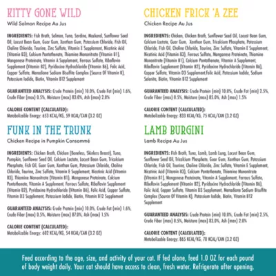 Product Cats in the Kitchen Originals Kitchen Cuties Wet Cat Food - Variety Pack, 24ct