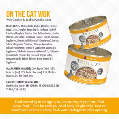 Product Weruva TruLuxe Wet Cat Food - Shreds in Pumpkin Soup, 6 OZ