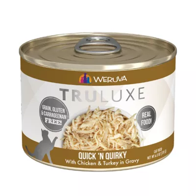 Product Weruva TruLuxe Wet Cat Food - Grain, Gluten & Carrageenan Free, Shreds in Gravy, 6 OZ