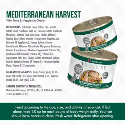 Product Weruva TruLuxe Wet Cat Food - Grain, Gluten & Carrageenan Free, Shreds in Gravy, 6 OZ