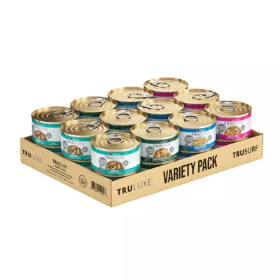 Product Weruva TruLuxe Trusurf Adult Cat Wet Food - Variety Pack, 24 ct
