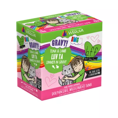 Product Weruva B.F.F. OMG Gravy! For Tuna Lovers Wet Cat Food - Minced in Gravy, 3 OZ