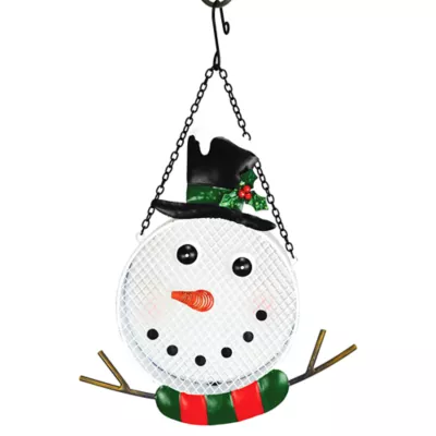 Product Songbird Essentials Snowman Mesh Bird Feeder