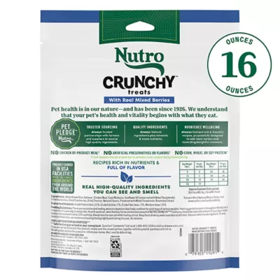 Product NUTRO Crunchy Adult Dog Treats - Mixed Berry