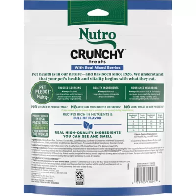 Product NUTRO Crunchy Adult Dog Treats - Mixed Berry