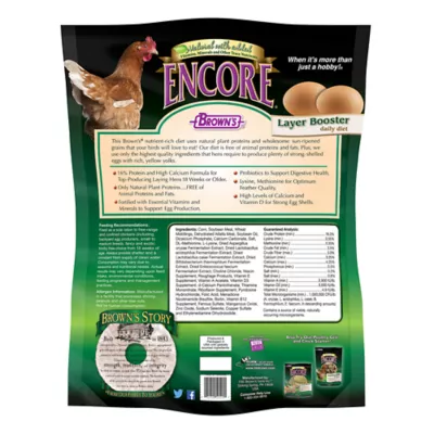 Product Brown's Encore Layer Chicken Feed