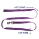 Product Top Paw® Nylon Dog Leash: 6-ft long