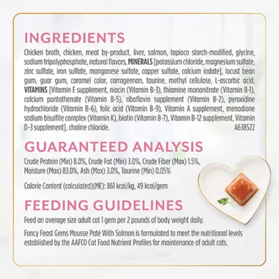 Product Fancy Feast® Gems™ Mousse Pate Adult Wet Cat Food